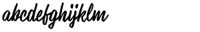 Wolby Script Font LOWERCASE