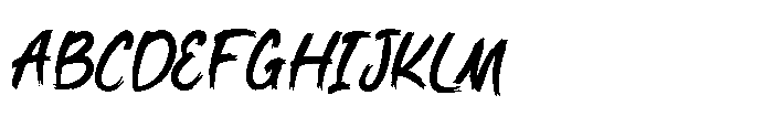Wolesbrush Font UPPERCASE