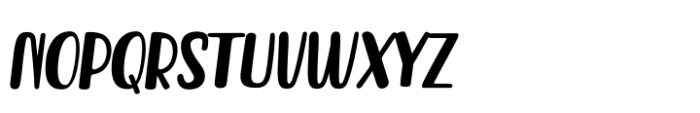 Wolfberry Italic Font LOWERCASE