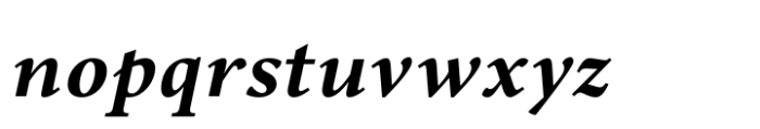 Wolfgang Bold Italic Font LOWERCASE