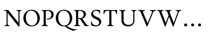 Wolfgang Regular Font UPPERCASE