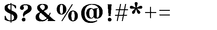 Wolfgar Medium Font OTHER CHARS