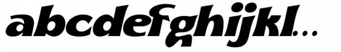 Wolfie Font Family Semi Light Condensed Italic Font LOWERCASE