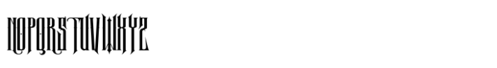 Wolfthunder Font UPPERCASE