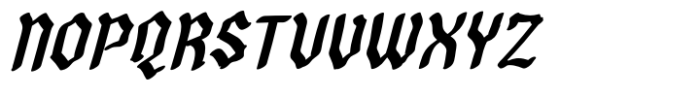 Wolkig Font UPPERCASE