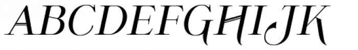 Wolverton No.4 Oblique Font LOWERCASE
