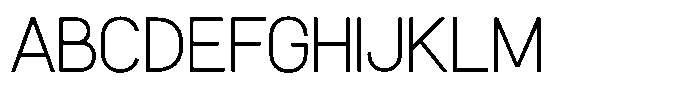 Womcer Light Font UPPERCASE