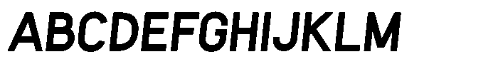 Womcer Ultra Italic Font UPPERCASE