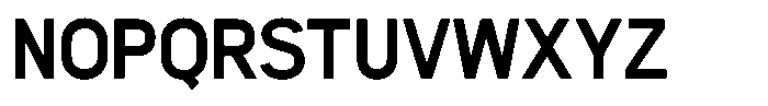 Womcer Ultra Font UPPERCASE