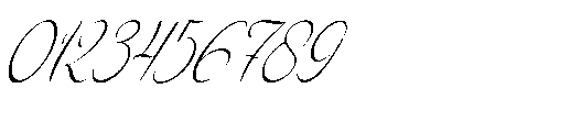 Woncherlly Italic Font OTHER CHARS