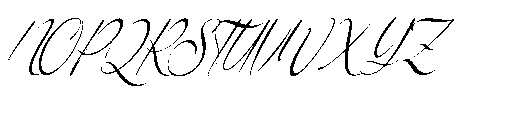 Woncherlly Italic Font UPPERCASE