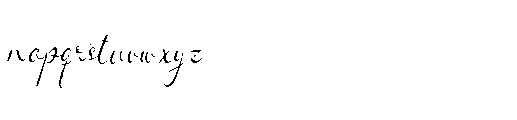 Woncherlly Regular Font LOWERCASE