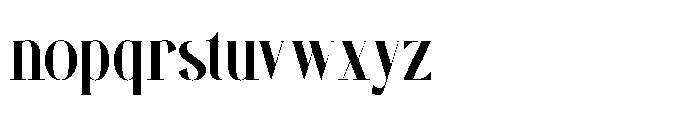 Wonder Astrella Regular Font LOWERCASE