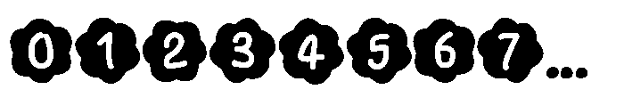 Wonder Hand Pencil Flower Font OTHER CHARS
