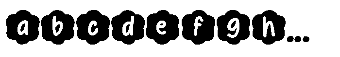 Wonder Hand Pencil Flower FONT
