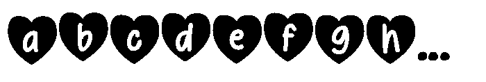 Wonder Hand Pencil Heart FONT