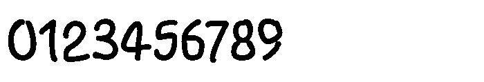 Wonder Hand Pencil Regular Font OTHER CHARS