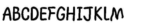 Wonder Hand Pencil Regular Font UPPERCASE