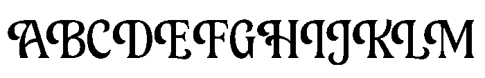 Wonder Heal Font UPPERCASE