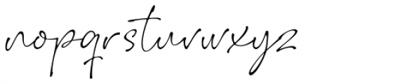 Wonderline Regular Font LOWERCASE