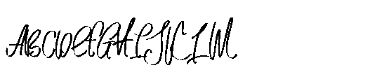 Wonderly Font UPPERCASE