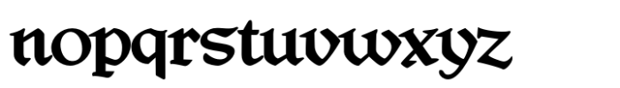 Wonderworld Bold Font LOWERCASE