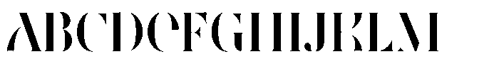 Wonderz Echo Font UPPERCASE