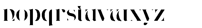 Wonderz Echo Font LOWERCASE