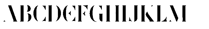 Wonderz Edge Font UPPERCASE