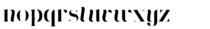Wonderz Edge Font LOWERCASE