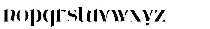Wonderz Pulse Font LOWERCASE