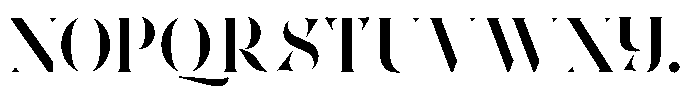 Wonderz Vogue Font UPPERCASE