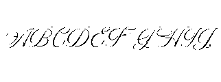 Wondshe Font UPPERCASE