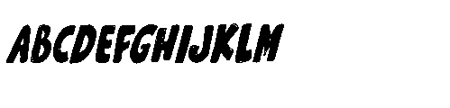 Wonky Dongki Italic FONT