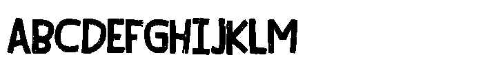 Wood Plank Font UPPERCASE
