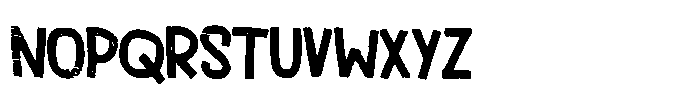 Wood Plank Font UPPERCASE