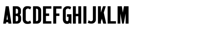 Wood Type Grotesk Regular JNL Font UPPERCASE