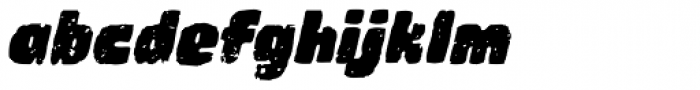 Woodchip Grunge Slant Font LOWERCASE