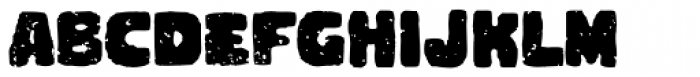 Woodchip Grunge Font UPPERCASE