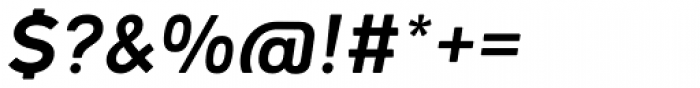 Woodford Bourne PRO Semi Bold Italic Font OTHER CHARS