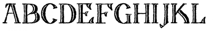 Woodruff Rustic Font UPPERCASE