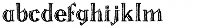 Woodruff Rustic Font LOWERCASE