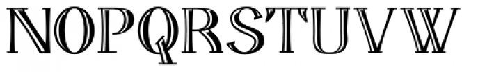 Woodruff Font UPPERCASE