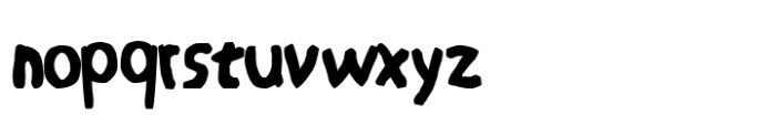 Woodstock Groove Font LOWERCASE