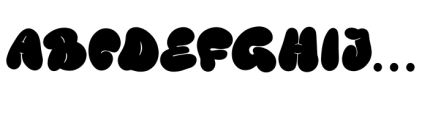 Woof Dawg Regular Font UPPERCASE