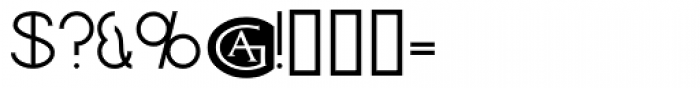 Woollcott Font OTHER CHARS