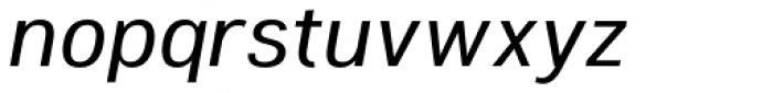 Woolworth Medium Italic Font LOWERCASE
