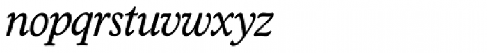 Worcest Round SH Italic Font LOWERCASE