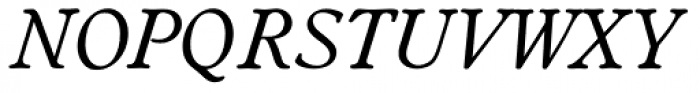 Worcester Serial Italic Font UPPERCASE