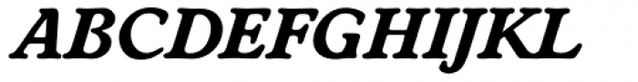 Worchester EF Bold Italic Font UPPERCASE